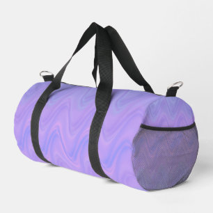 Sac De Sport Motif petites lignes ondulées rose violet