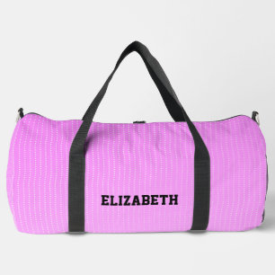 Sac De Sport Motif rose points blancs
