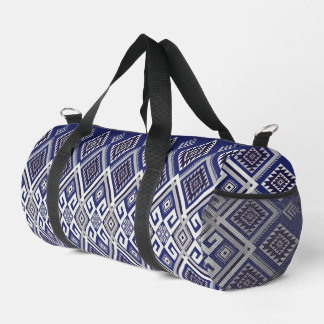 Sac De Sport Motif tribal bleu marine de surface