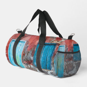 Sac De Sport Mur, porte et volets colorés