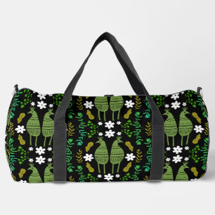 Sac De Sport Naïve Nature Rustique Oiseau Art populaire