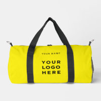 Nom de logo d'entreprise jaune Instagram Fitness