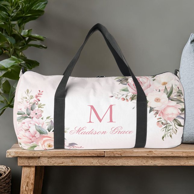 Sac De Sport Nom du monogramme personnalisé (Créateur téléchargé)