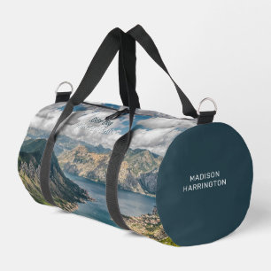 Sac De Sport Nom et texte personnalisés Monténégro