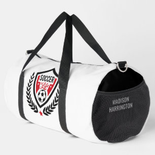 Sac De Sport Nom personnalisé Logo de football