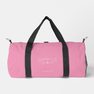 Sac De Sport Nom personnalisé rose pâle "Ballet Everyday"