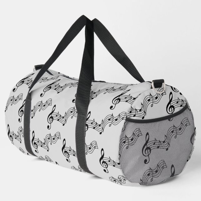 Sac De Sport Notes de musique  (Coin droit)
