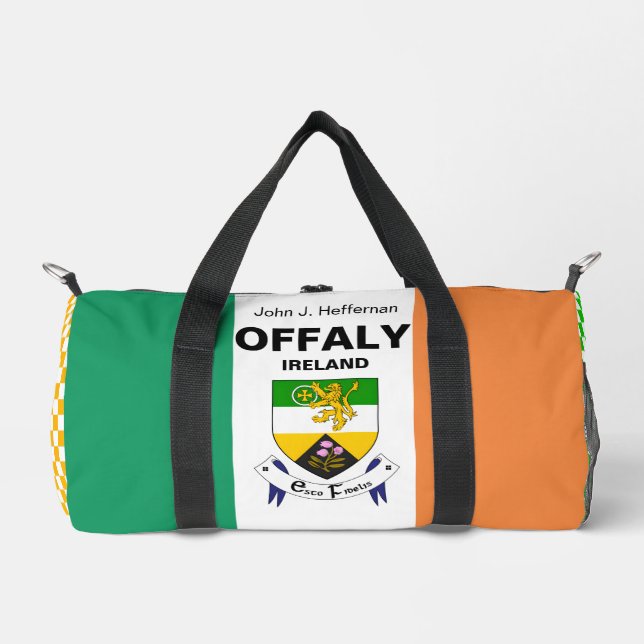 Sac De Sport Offaly Ireland - Irlandais Personnalisé (Recto)