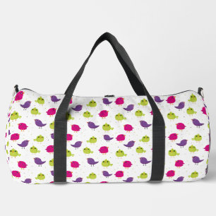 Sac De Sport Oiseaux colorés mignons  