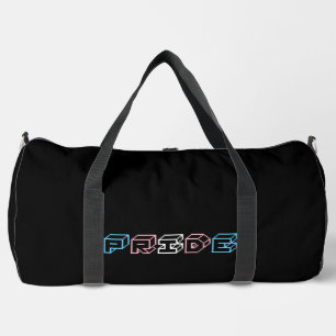 Sac De Sport Panneau de texte de fierté transgenre 