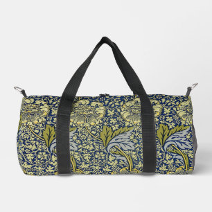 Sac De Sport Papier Peint Floral William Morris Kennet Bleu Or