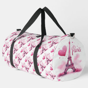 Sac De Sport Paris Tour Eiffel et Coeur
