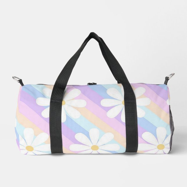 Sac De Sport Pastel Grandes & Fleurs (Recto)