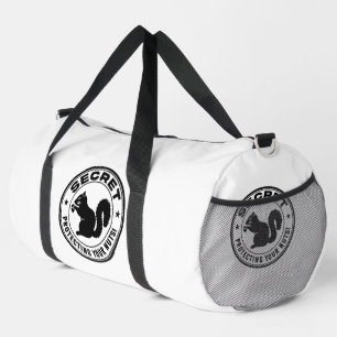 Sac De Sport Patch d'écureuil secret "Protégez vos noix"