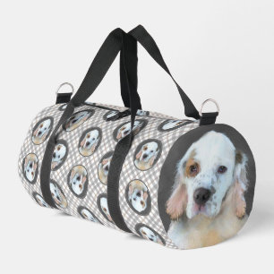 Sac De Sport Peinture de Chien d'Art original de Peinture de Ch