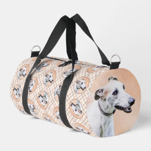 Sac De Sport Peinture Greyhound Cute Rouge Blanc Original Chien