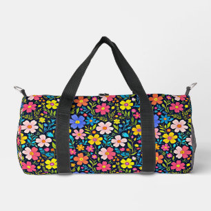 Sac De Sport Peinture numérique florale motif fleurs-38875