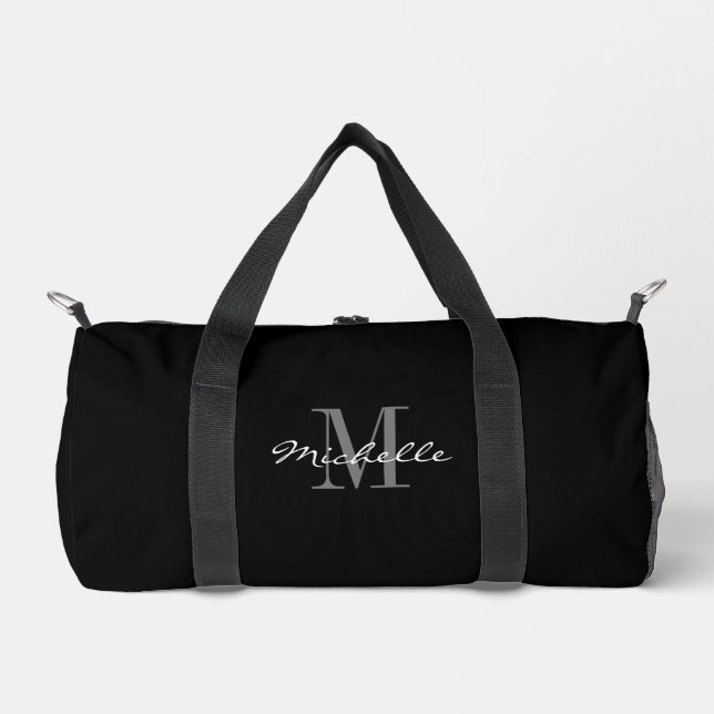 Sac De Sport Personalized duffle bag with elegant monogram (Recto)