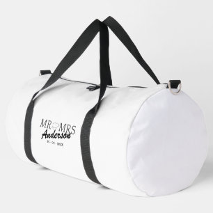 Sac De Sport Personnalisé M. et Mme Mariage Cadeau familial