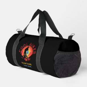 Sac De Sport Personnaliser Personnaliser Nom Cool Biker Team