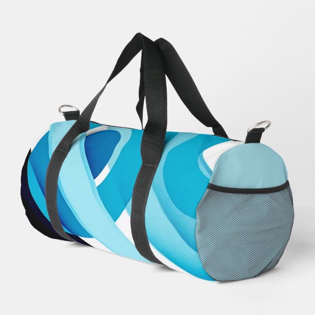 Sac De Sport Petites "Mer Bleues" (Coin droit)