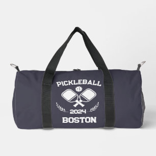 Sac De Sport Pickleball Boston 2024 Custom Charcoal Purple