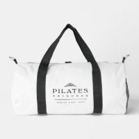 Pilates Féminin Moderne en Noir et Blanc Princesse