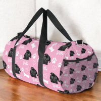 Pink Custom Love Empreinte de patte Amoureux des c