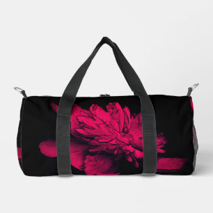 Sac De Sport Pivoine Fuschia Fleur Art Floral Personnalisé