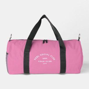 Sac De Sport PKBL Social Club Crest Monogram Picket Rose