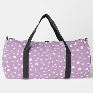 Sac De Sport Points Dalmatiens Lilac, Points Dalmatiens, Pots D