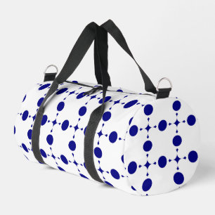 Sac De Sport Points de bleu marine, Motif à pois, Pois