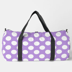 Sac De Sport Pois violets, Motif à points Polka, points, pointi