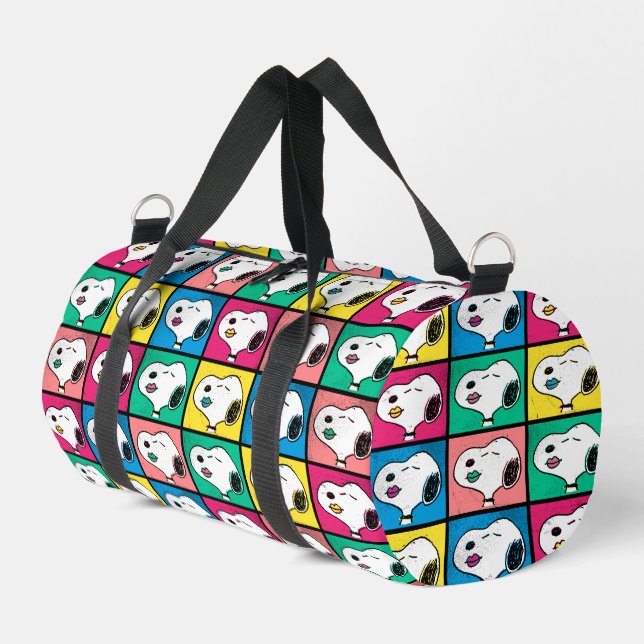 Sac De Sport Pop Art Snoopy Lips | Mod pour vous Motif (Coin gauche)