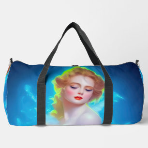 Sac De Sport Portrait de déesse éthérée – Fantaisie surréaliste
