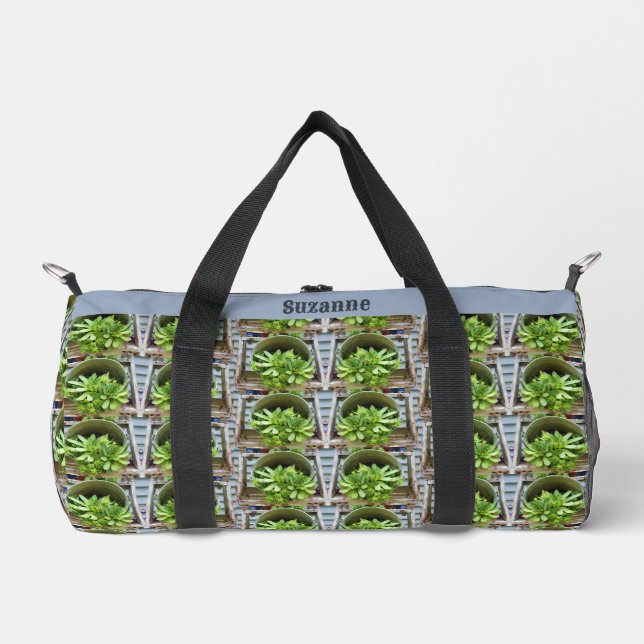 Sac De Sport Poules poules Succulents Peinture à l'huile Person (Recto)