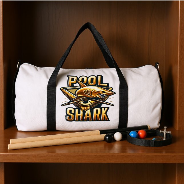Sac De Sport Predatory Puck, Shark Swings Stick (Créateur téléchargé)