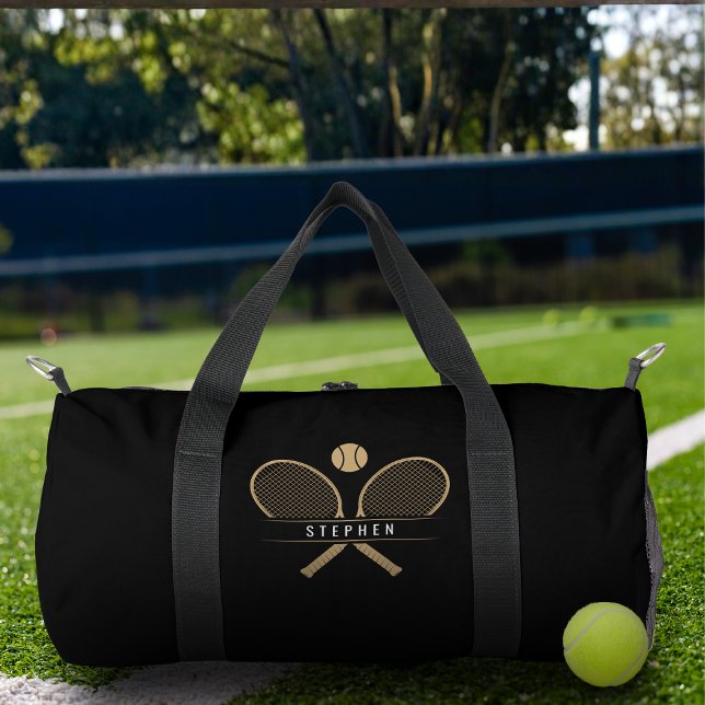 Sac De Sport Raquettes de tennis et nom personnalisé (Créateur téléchargé)