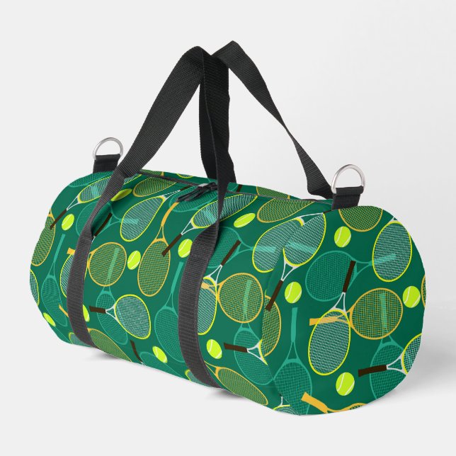 Sac De Sport Raquettes Et Boules De Tennis (Coin gauche)