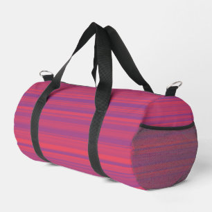 Sac De Sport Rayures rouges et violettes motif sans couture pet