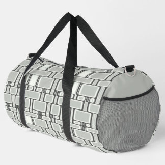 Sac De Sport Rectangle gris neutre Motif