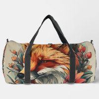 Renard en fleurs