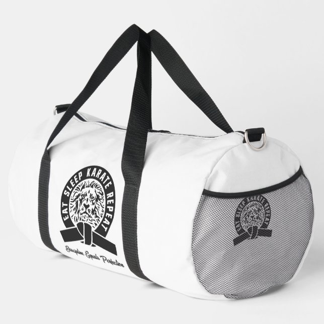 Sac De Sport Répéter "Discipline = Perfection" (Coin droit)