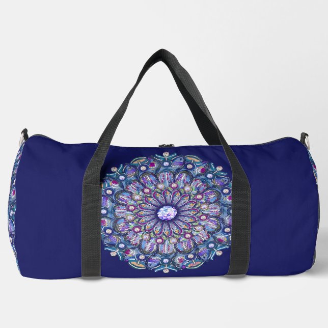 Sac De Sport Rosace bleue (Recto)