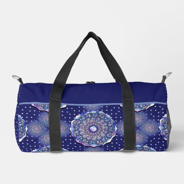Sac De Sport Rosace bleue (Recto)