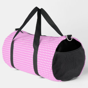 Sac De Sport Rose Fille Avec Points Blancs Élégants