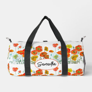 Sac De Sport Ruban rouge-orange-rouge à l'aquarelle