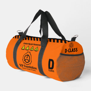 Sac De Sport Sécurisé SCP. Contient. Protéger classe D