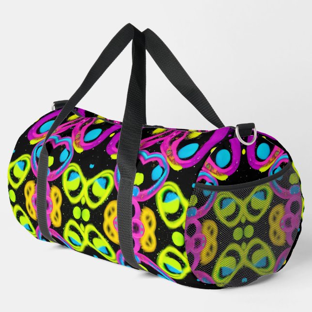 Sac De Sport shiny Abstract art (Coin droit)