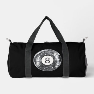 Sac De Sport Silver Disco 8 Ball, Style Retro tendance les anné
